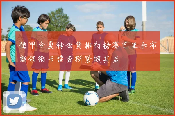 德甲今夏转会费排行榜赛巴里和布朗领衔卡雷查斯紧随其后